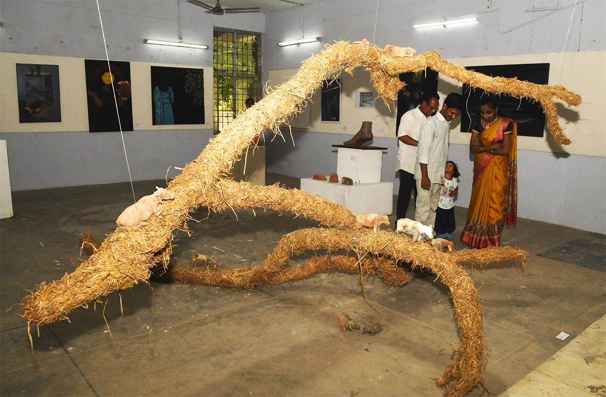 Visakhapatnam : AU Fine Arts Captivates Photos9