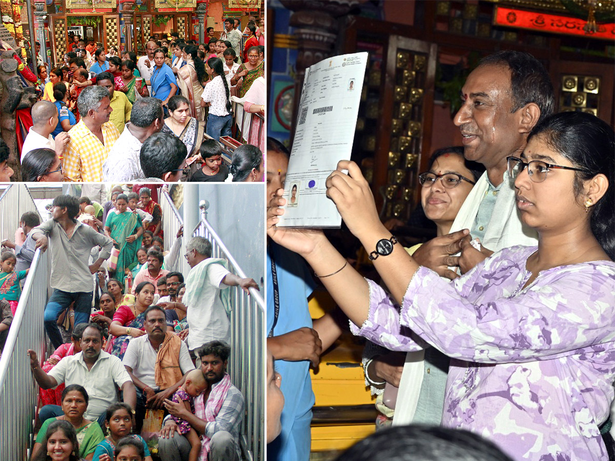 Devotional : Huge Rush in Vijayawada Indrakeeladri HD Photos1