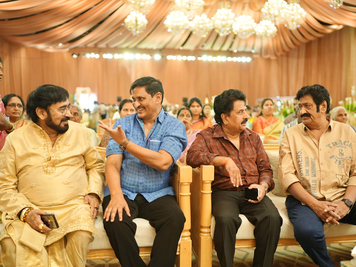 Producer Vrk Rao Grand Daughter Wedding Photos3