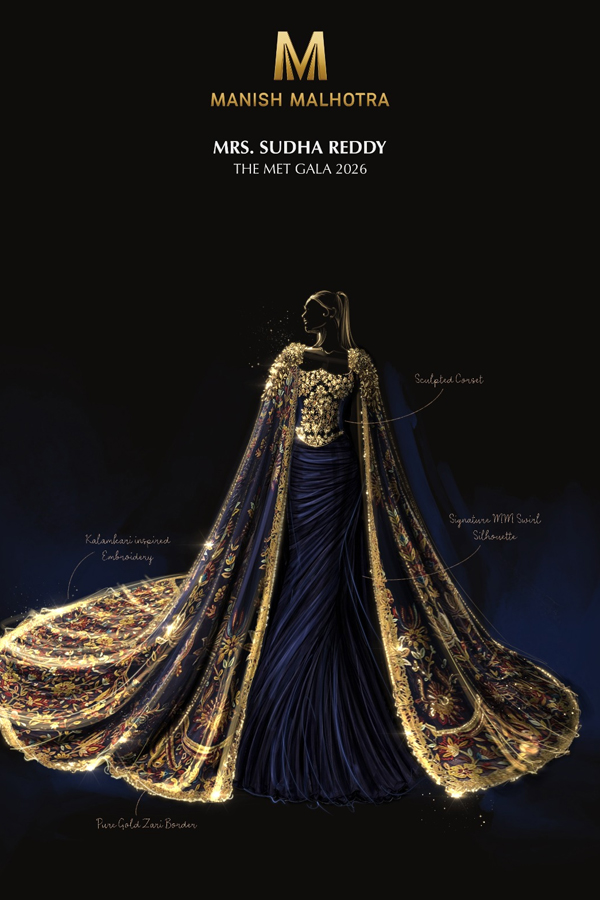 Indian Billionaire Sudha Reddy Stuns At Met Gala 2026 Photos8