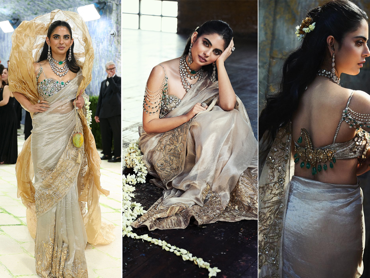 Isha Ambani arrives for the 2026 Met Gala celebrating1