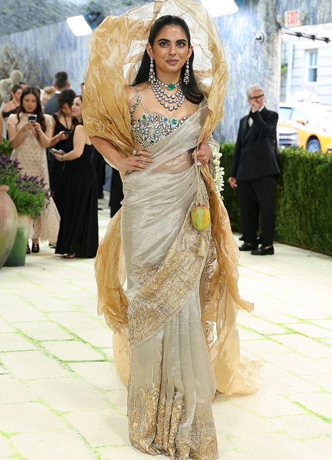 Isha Ambani arrives for the 2026 Met Gala celebrating11