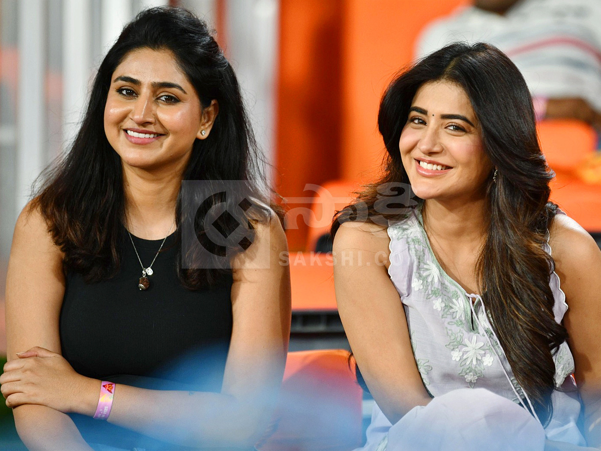 Celebrities In IPL Match At Hyderabad Uppal Cricket Stadium Photos2