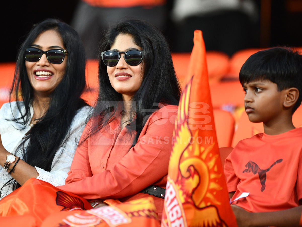 Celebrities In IPL Match At Hyderabad Uppal Cricket Stadium Photos16