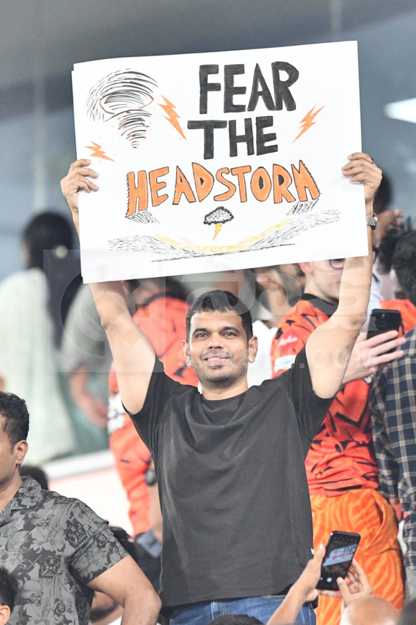 Celebrities In IPL Match At Hyderabad Uppal Cricket Stadium Photos41