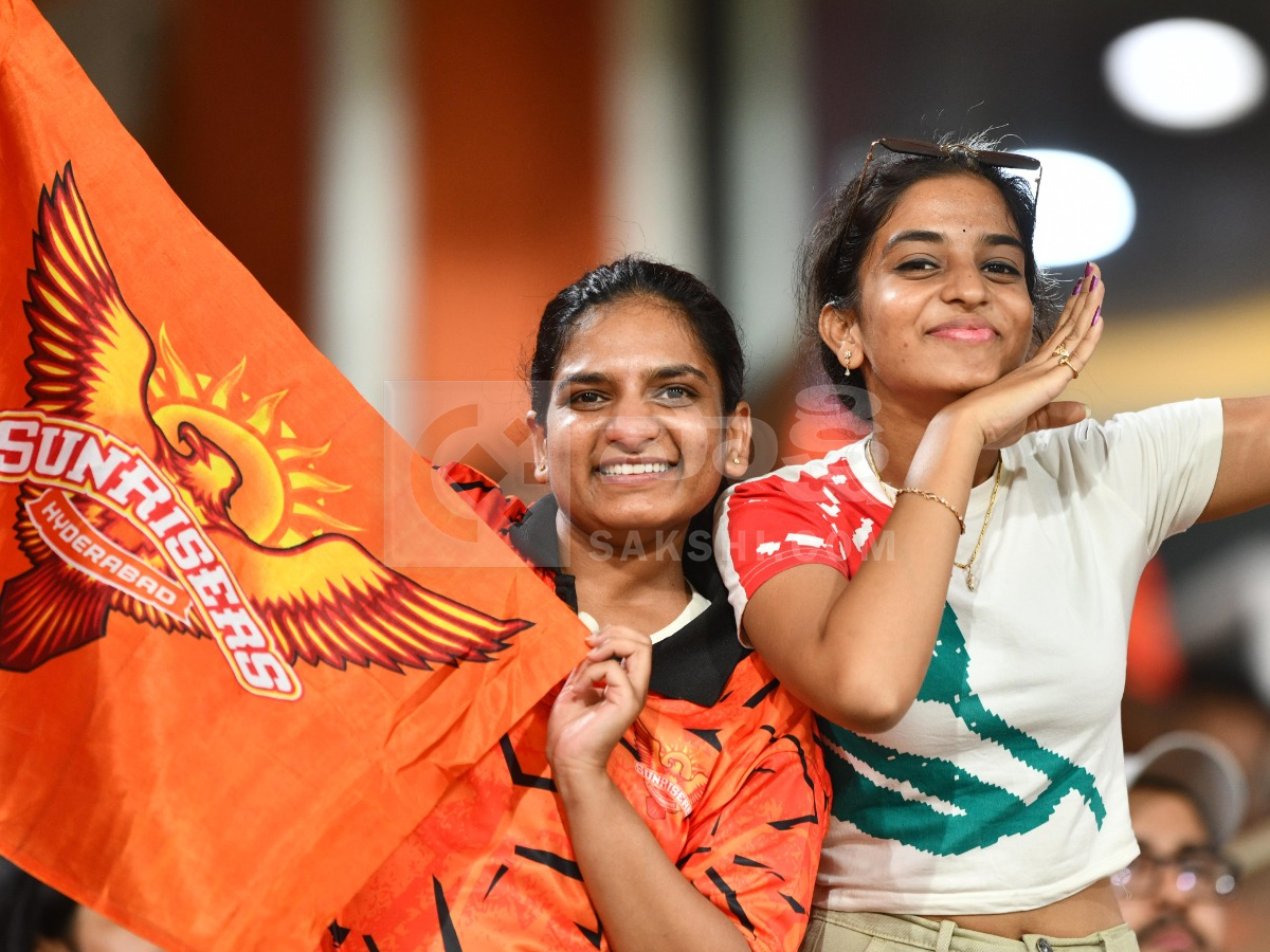 Celebrities In IPL Match At Hyderabad Uppal Cricket Stadium Photos10