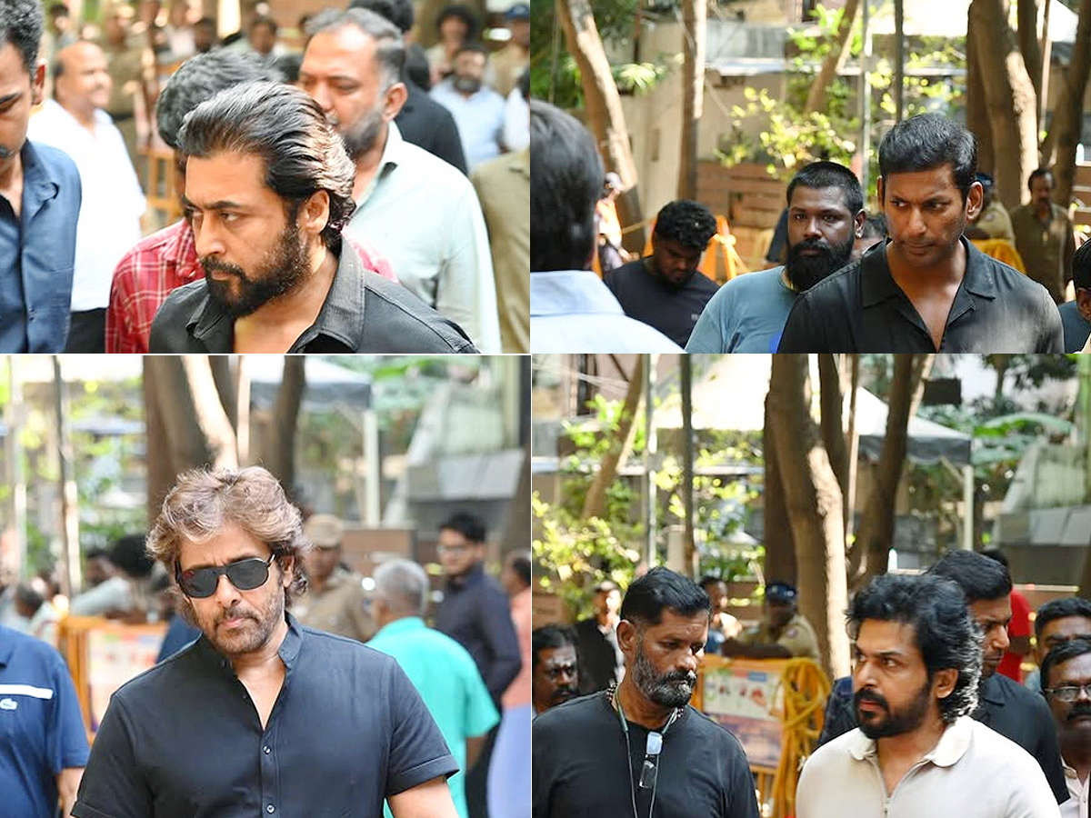 film producer R. B. Choudary last Rites Photos1