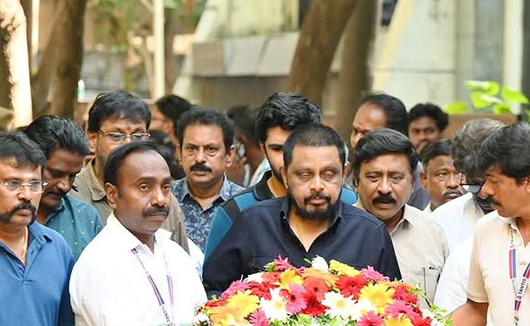 film producer R. B. Choudary last Rites Photos8