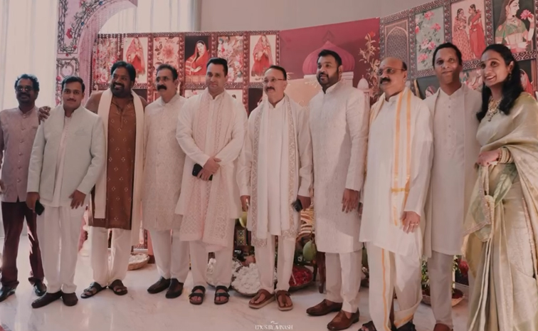 Director Mehar Ramesh Daughter engagement moments Photos11
