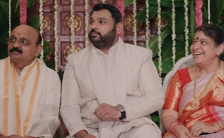 Director Mehar Ramesh Daughter engagement moments Photos4