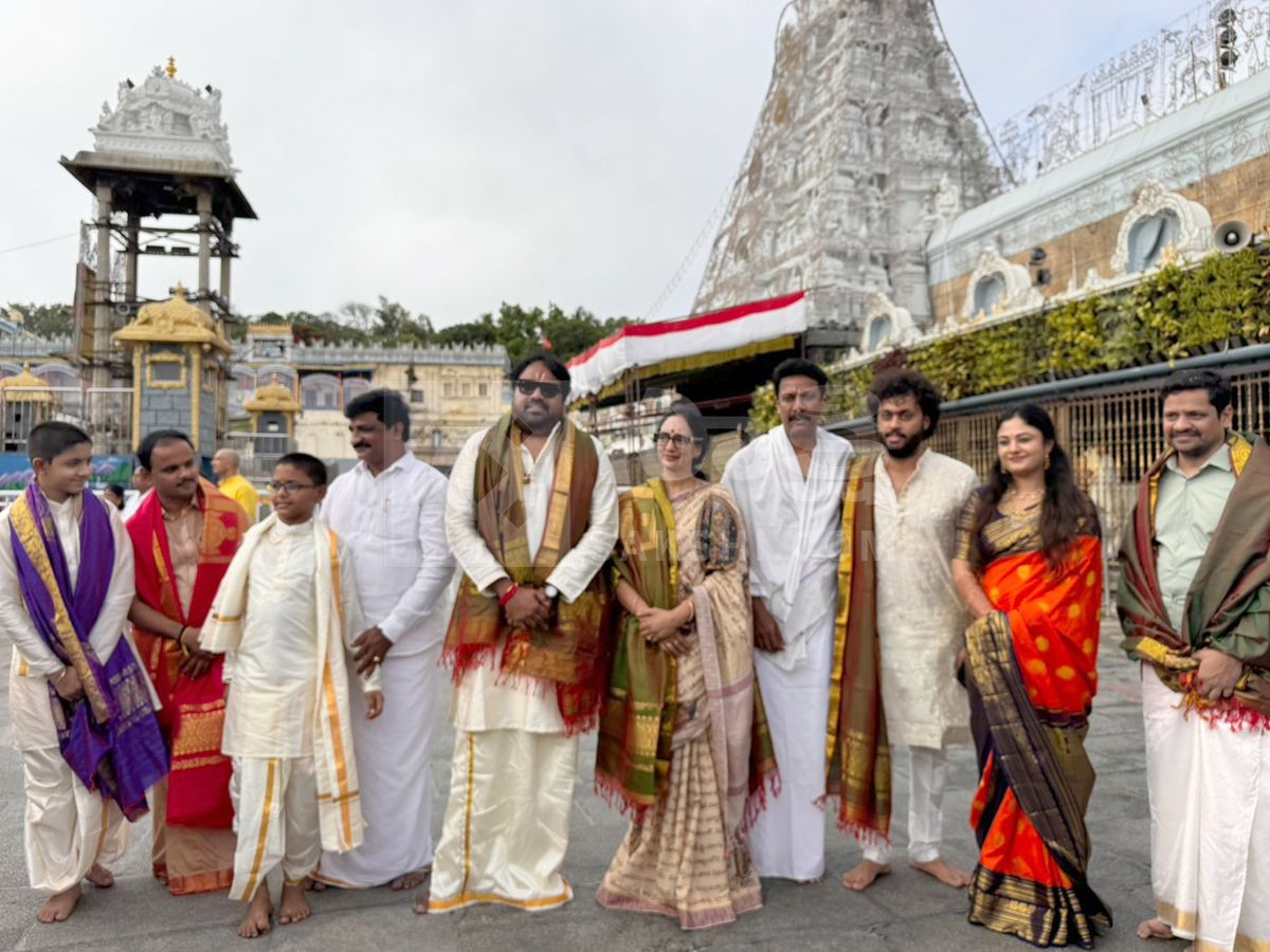 Tollywood Celebrities Visits Tirumala Tirupati Temple Photos10