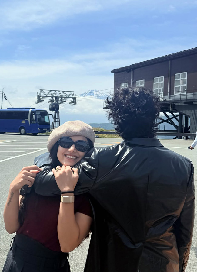 Rashmika on a trip to Japan with her husband still hiding Photos3