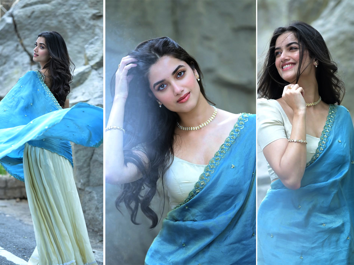 Actress Bhagyashri Borse Latest Beautiful Photos1