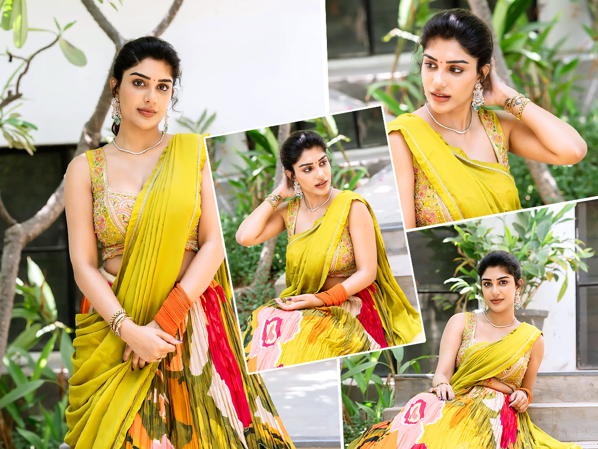Surekha Vani Daughter Supritha Looks Stunning in a Colorful Dress Photos1