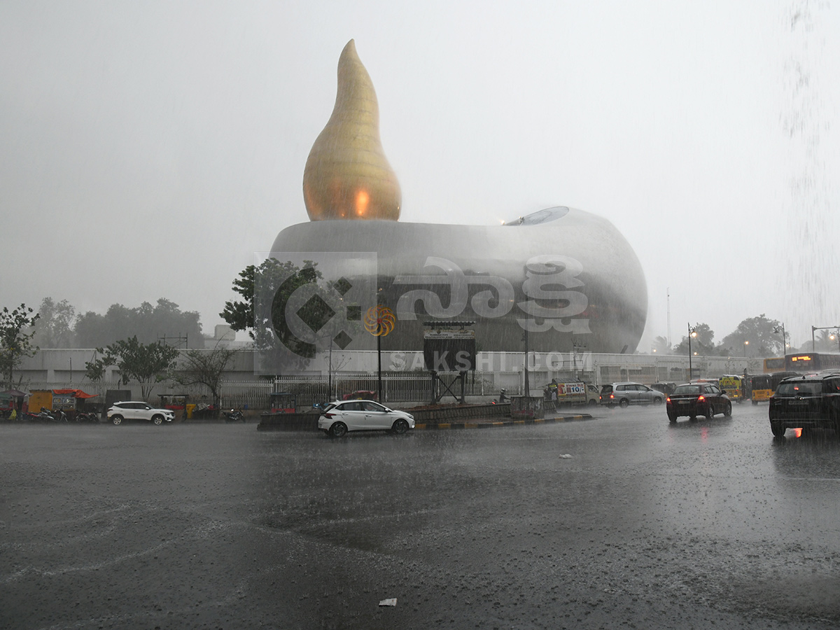 Today Heavy Rains In Hyderabad HD Photos11