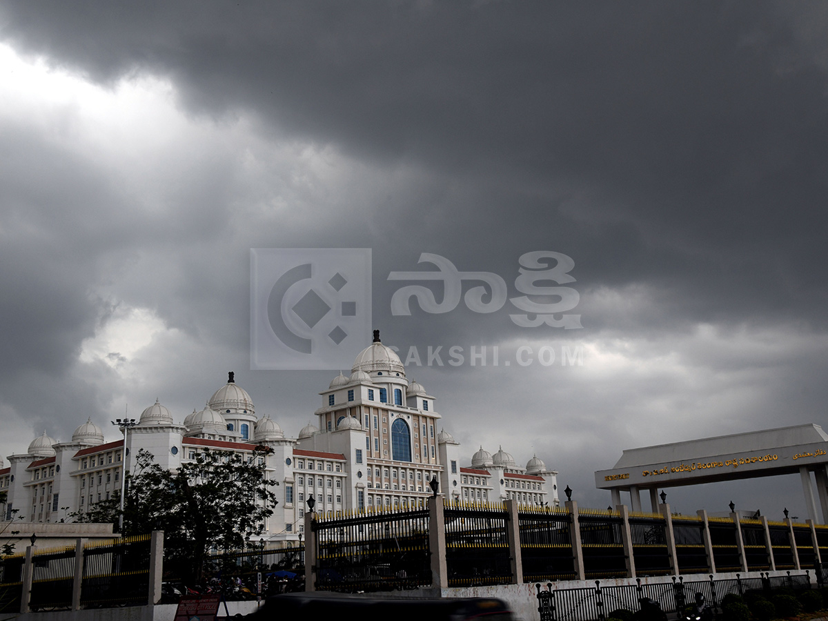 Today Heavy Rains In Hyderabad HD Photos13
