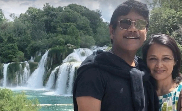 Nagarjuna And Amala akkineni 34th wedding Anniversary Photos8