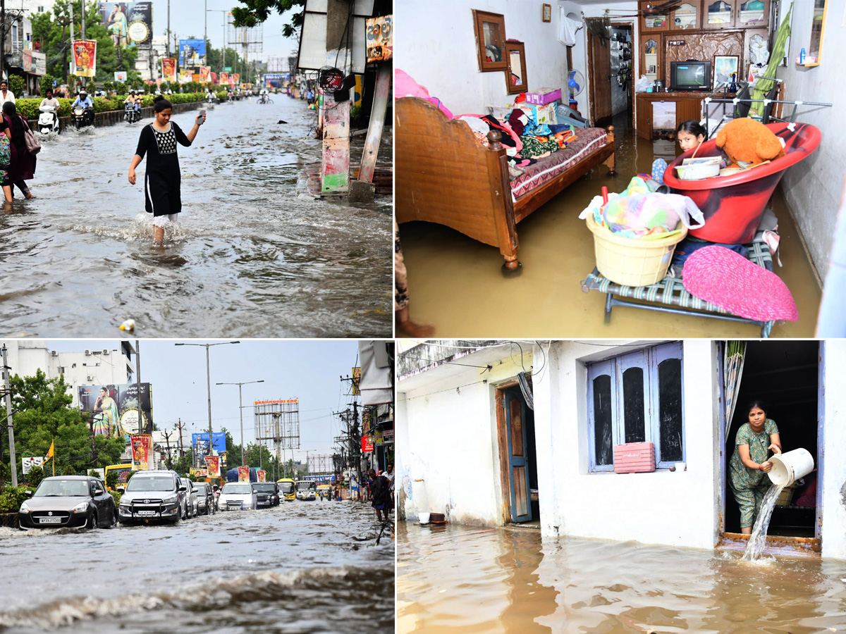 Today Rains In Vijayawada HD Photos1