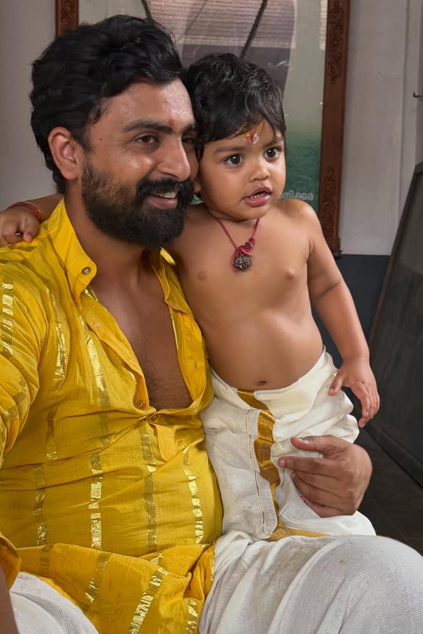 Actress Amalapaul son Birthday celebration Photos7