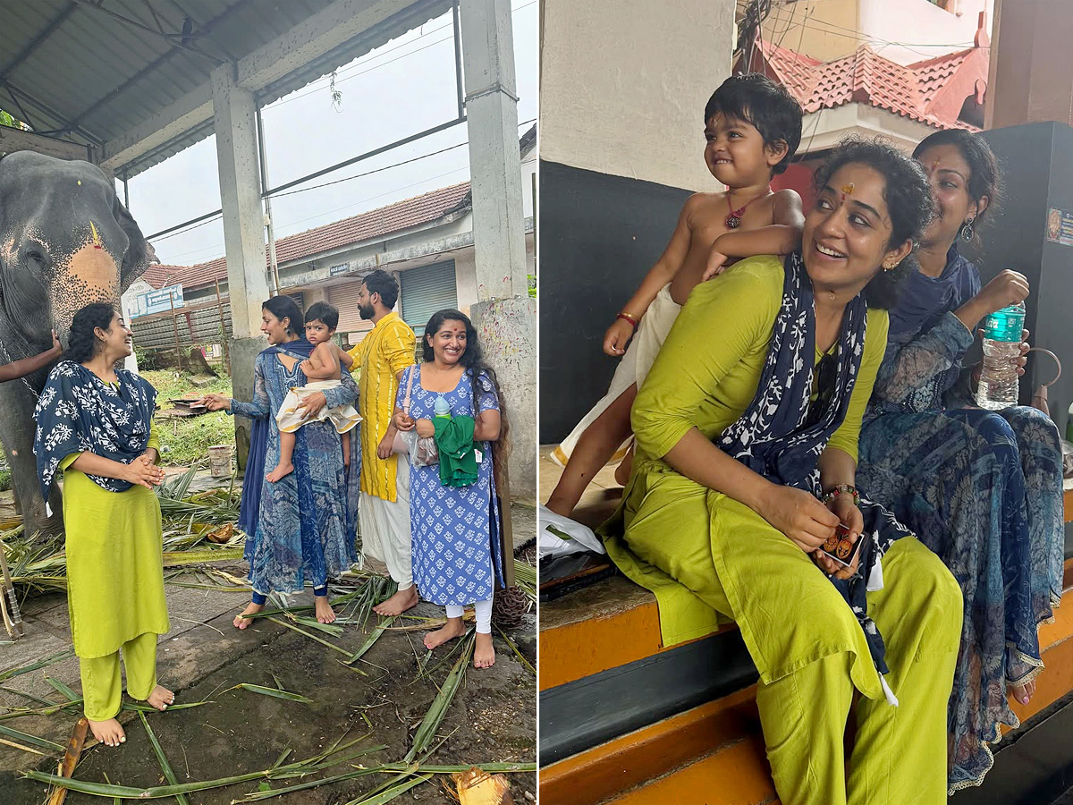 Actress Amalapaul son Birthday celebration Photos1