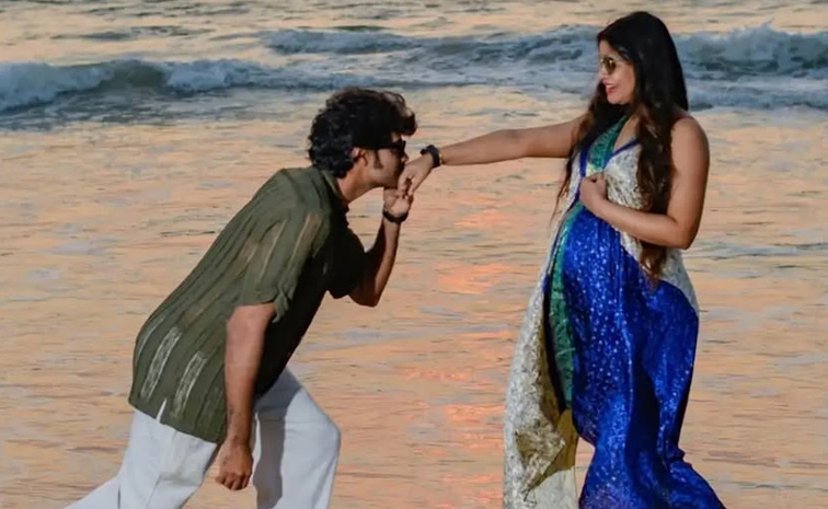 Hero Naveen Chandra Wedding Anniversary Special Photos16
