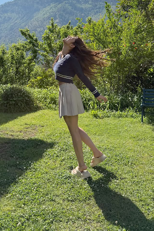 Actress Sreeleela enjoying Vacation Trip Photos2