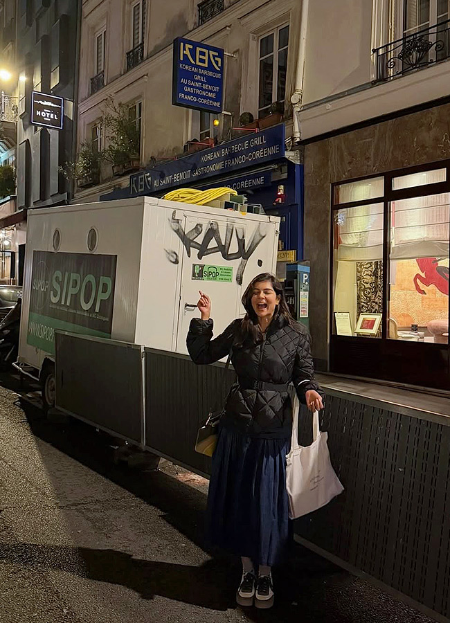 Actress Kalyani on a Europe trip Photos4
