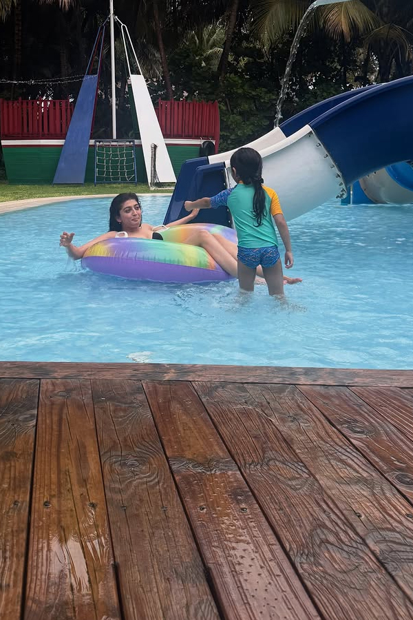 Actress Pranitha Glows In Maldives Family Vacation Photos11