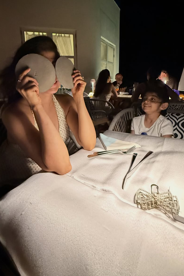 Actress Pranitha Glows In Maldives Family Vacation Photos6