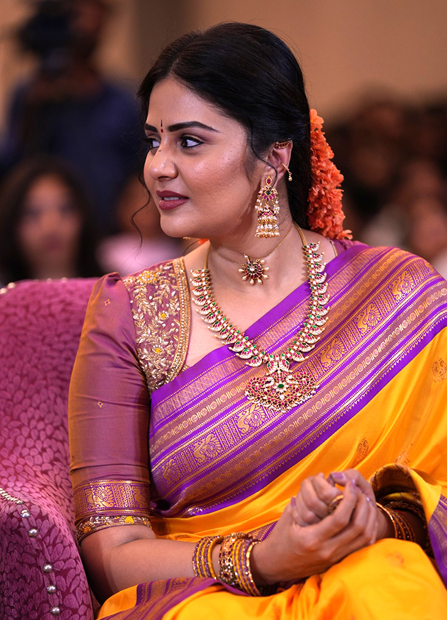 Sreemukhi In Maa Inti Bangaram Movie Pre Release Event11