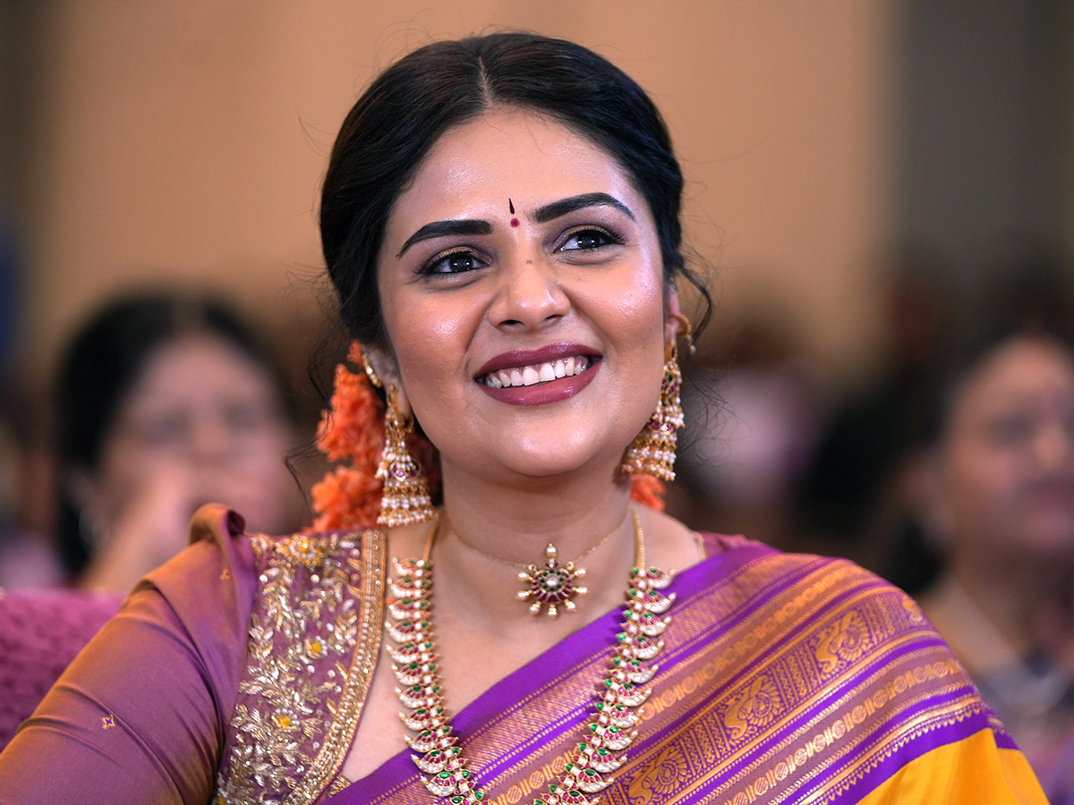 Sreemukhi In Maa Inti Bangaram Movie Pre Release Event2