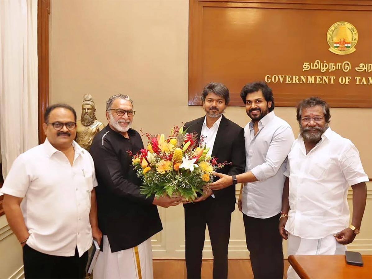 A Complete Photos Gallery Of Celebrities Who Met Vijay After He Became CM Of Tamil Nadu20
