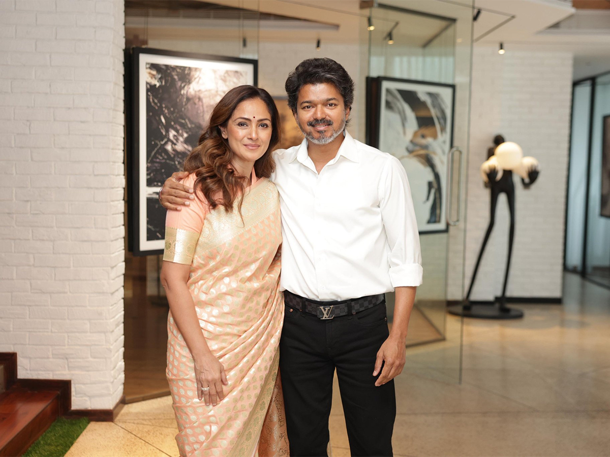 A Complete Photos Gallery Of Celebrities Who Met Vijay After He Became CM Of Tamil Nadu8