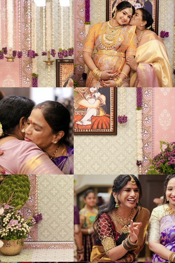 Actress sridevi vijayakumar sister Baby shower Photos14
