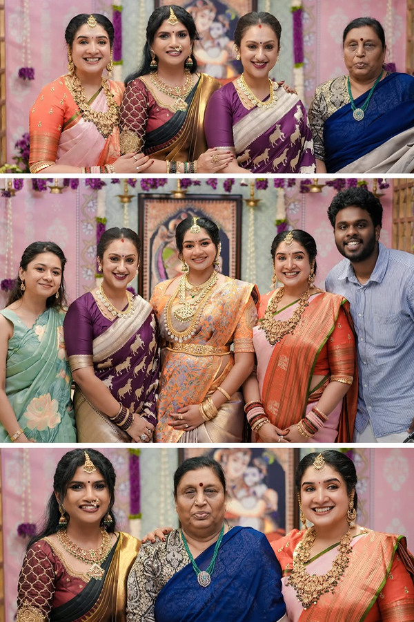 Actress sridevi vijayakumar sister Baby shower Photos3