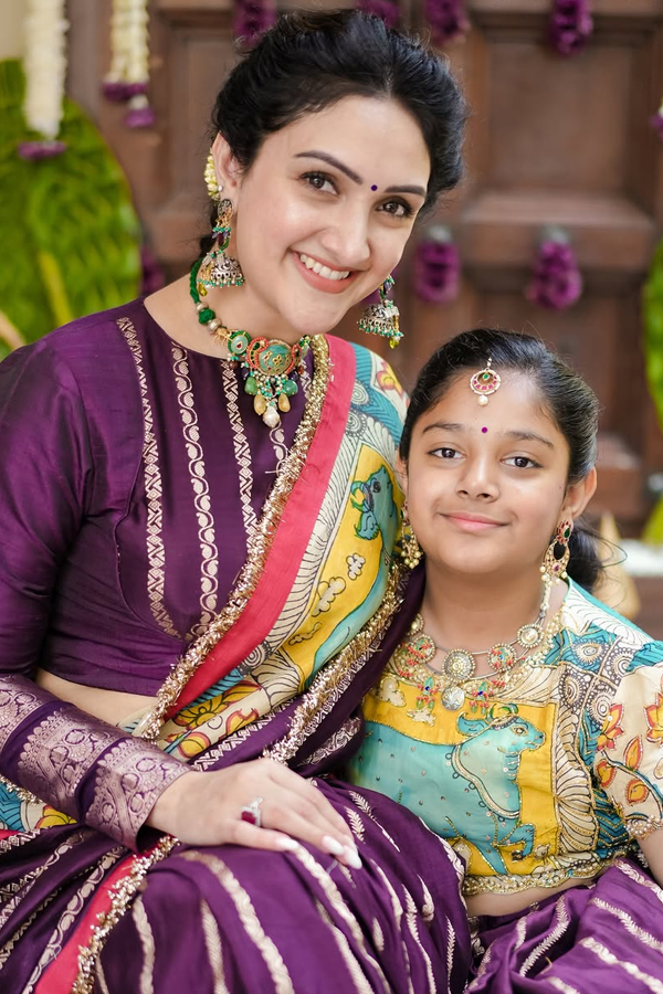 Actress sridevi vijayakumar sister Baby shower Photos4