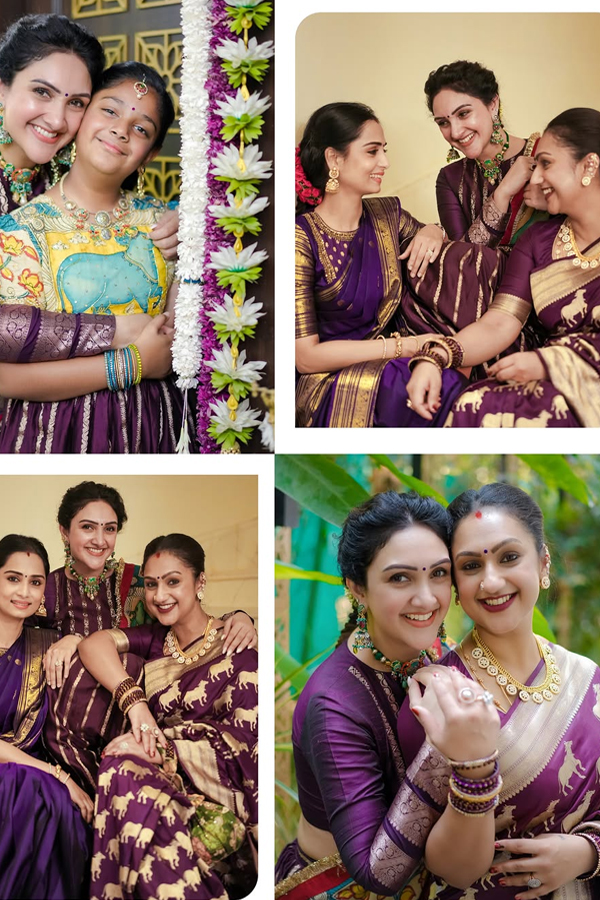 Actress sridevi vijayakumar sister Baby shower Photos10