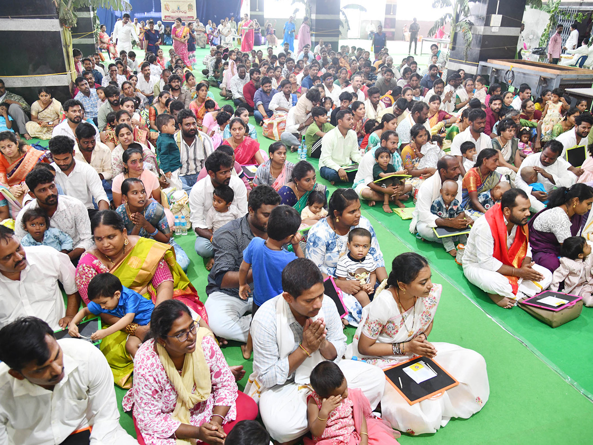 Mass Aksharabhyasam Ceremony on Indrakeeladri5