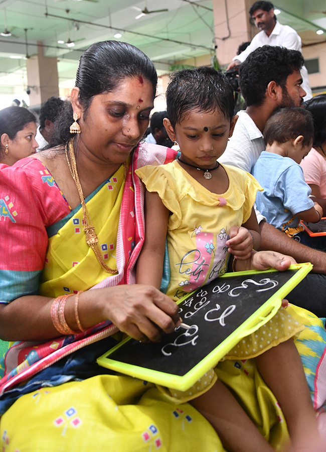 Mass Aksharabhyasam Ceremony on Indrakeeladri7