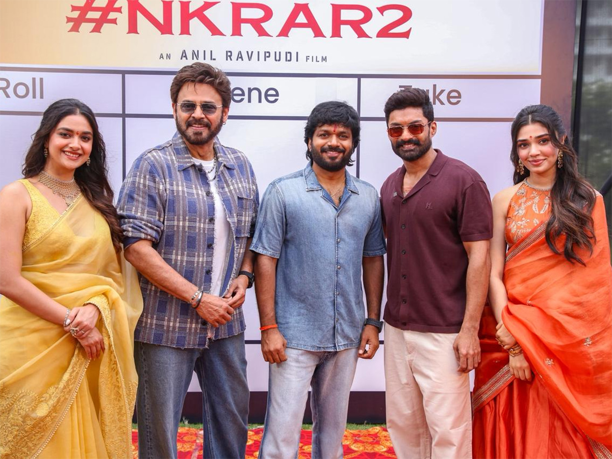 Venkatesh And Kalyan Ram Anil Ravipudi Movie Opening 10