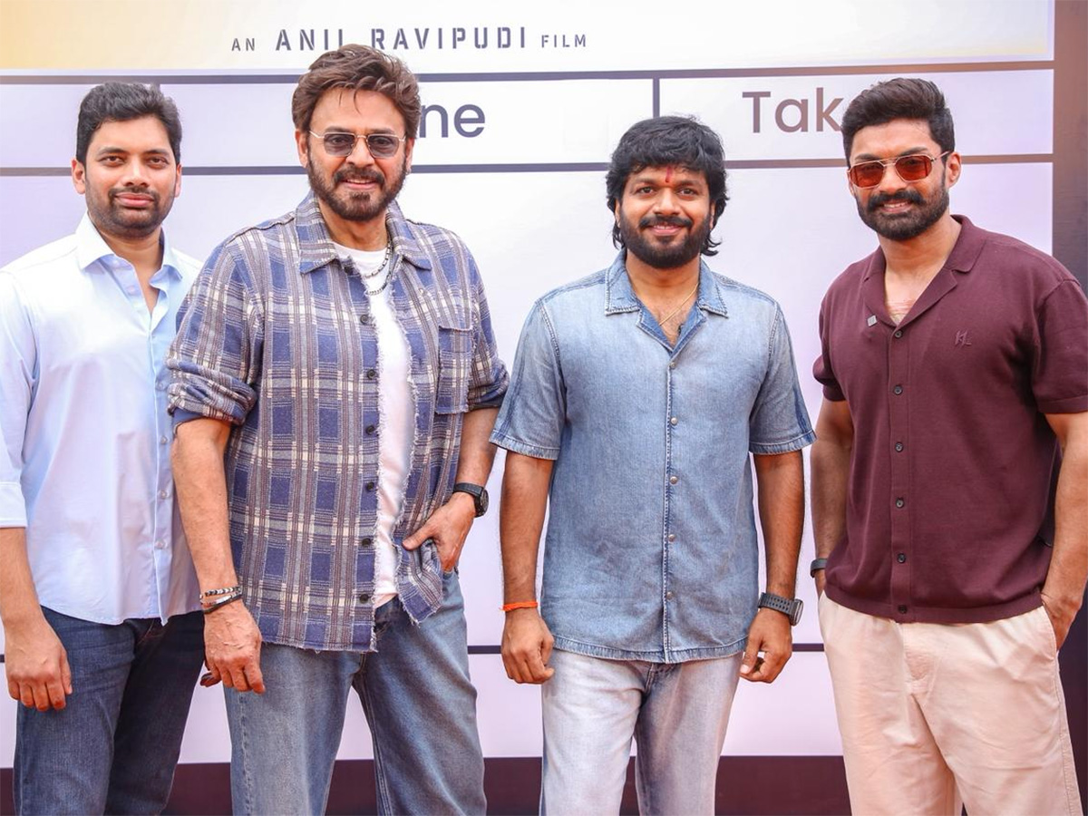 Venkatesh And Kalyan Ram Anil Ravipudi Movie Opening 6