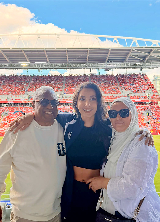 Actress Nora Fatehi FIFA World Cup 2026 Viral Photos9