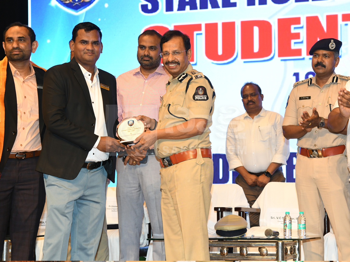 CP sajjanar warning on Minor Driving safe school envinronment in Hyderabad Photos 6