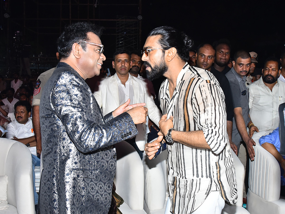 Ram Charan Peddi Pre Release Event At Vijayawada10