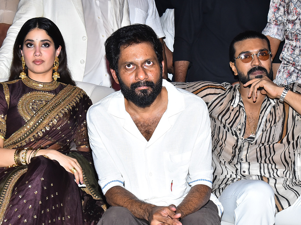 Ram Charan Peddi Pre Release Event At Vijayawada11