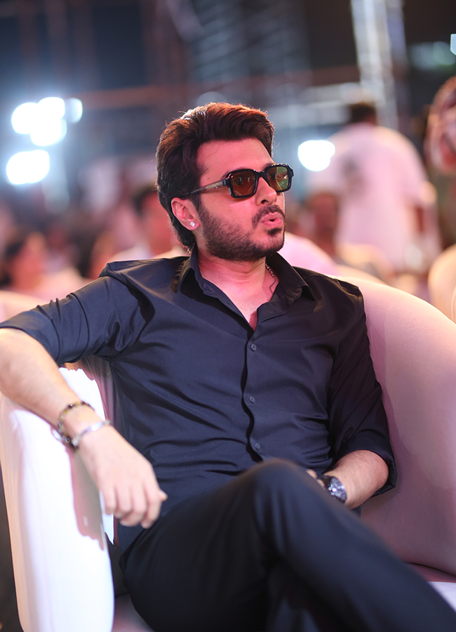 Ram Charan Peddi Pre Release Event At Vijayawada15