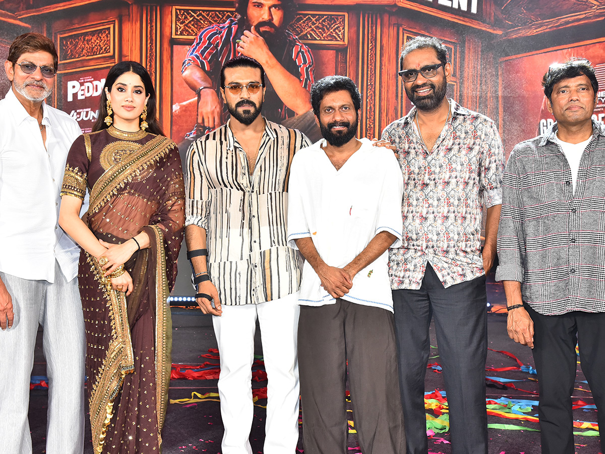 Ram Charan Peddi Pre Release Event At Vijayawada2