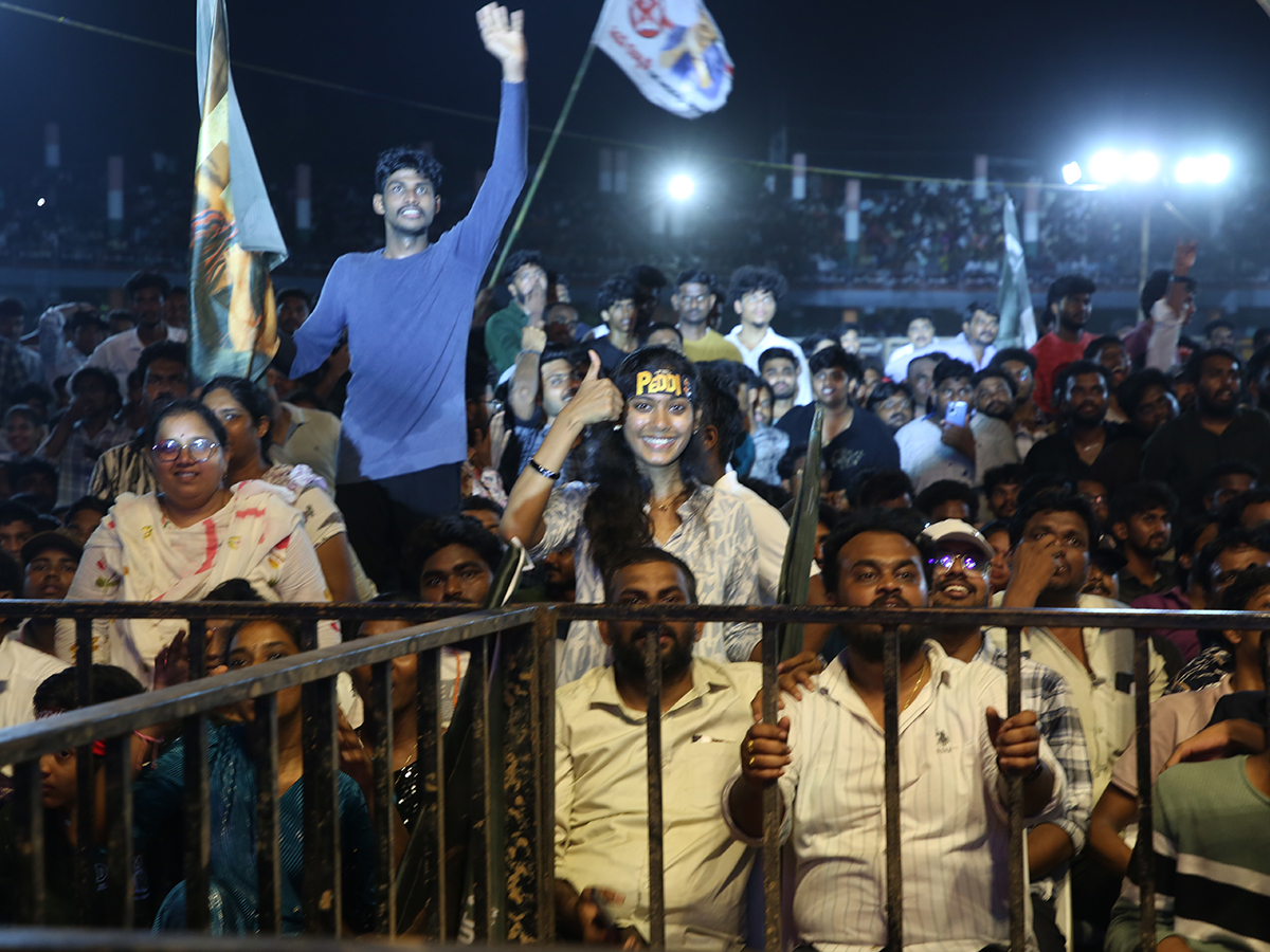 Ram Charan Peddi Pre Release Event At Vijayawada21