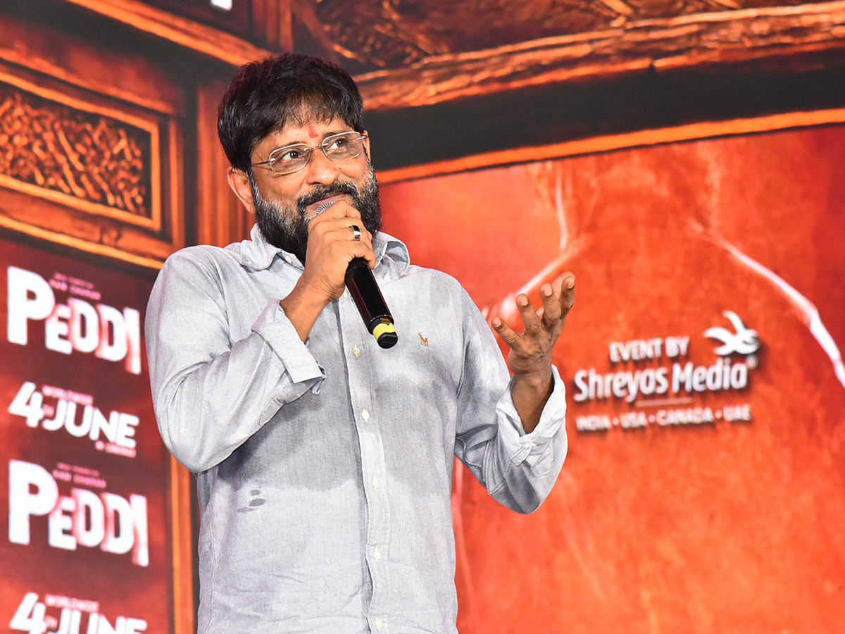 Ram Charan Peddi Pre Release Event At Vijayawada8