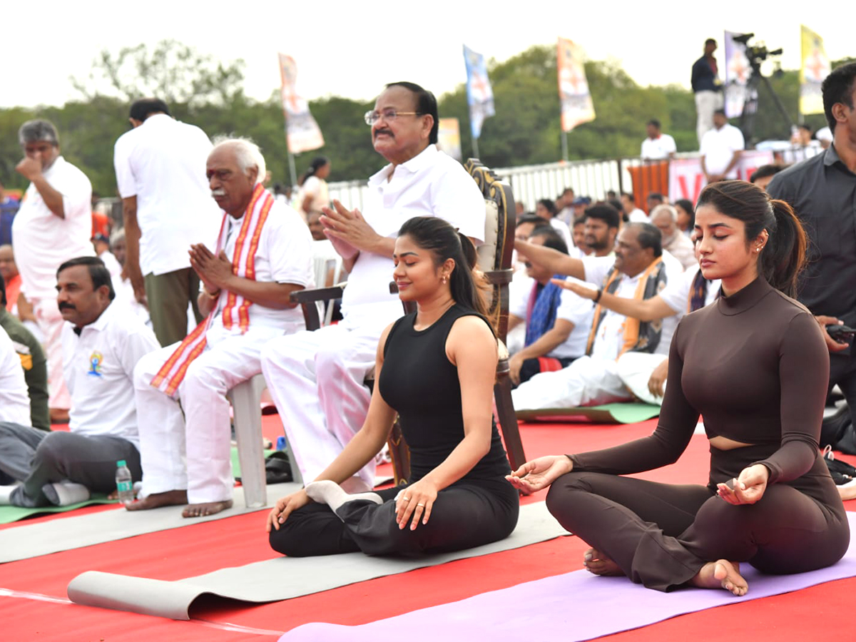 Yoga Celebration In Parade Grounds HD Photos24